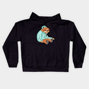 Sleepy Sloth Kids Hoodie